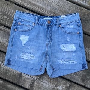 Garage Distressed Girlfriend Short